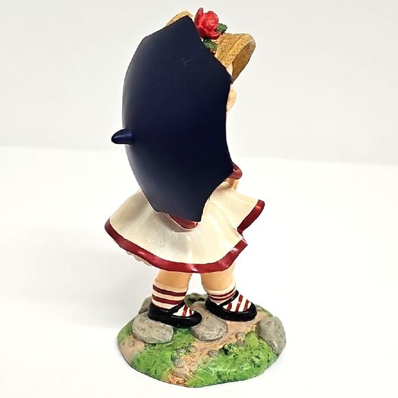 Vintage Campbell Kids Collection "Spring Stroll" Girl Figurine with Umbrella - Picture 4 of 7